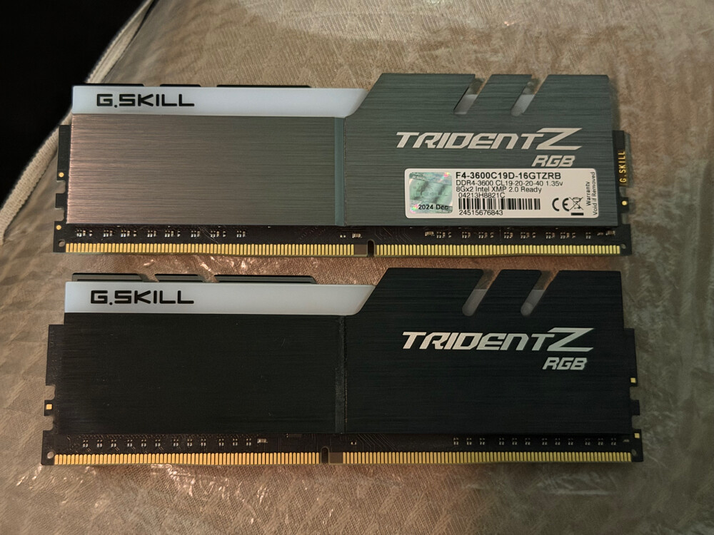 G-Skill 3600mhz (2x8)16gb - 1