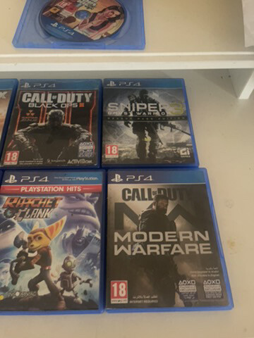 new ps 4 CDs good condition - 5