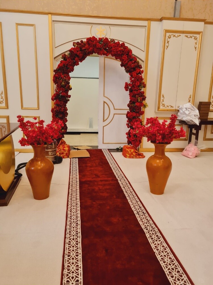 تركيب ديكورات الافراح - 2