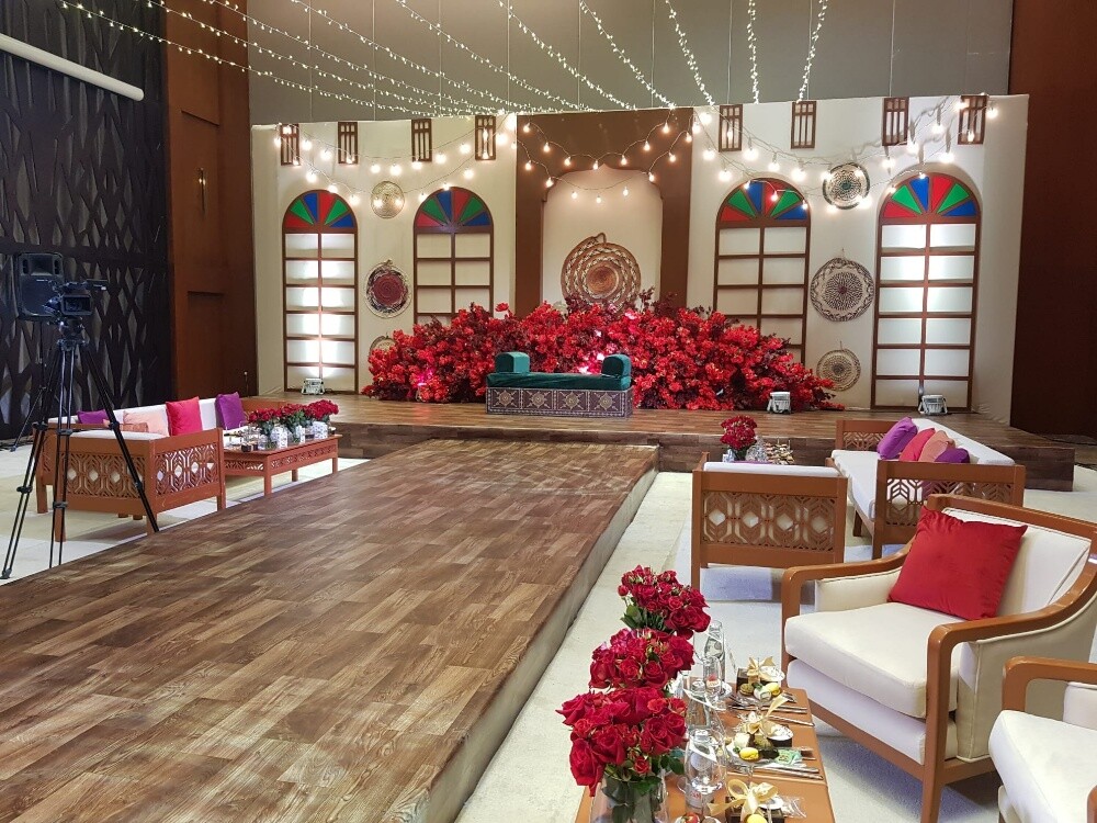 تركيب ديكورات افراح - 3