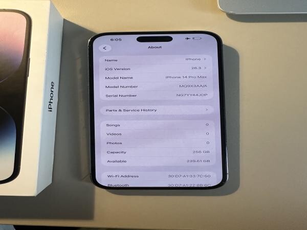 iPhone 14 Pro Max 256GB NEGOTIABLE - 5