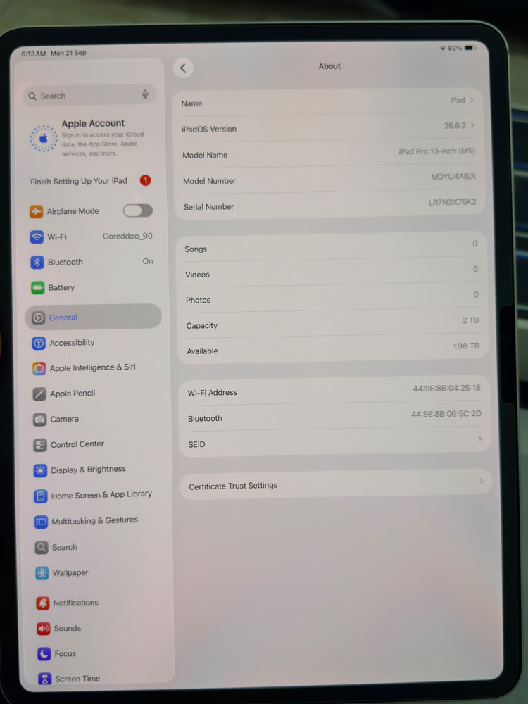 Apple iPad Pro 13 M5 2TB WiFi Silvr - 3