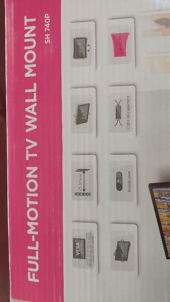 TV/Monitor Wall brackets, Arm Mount - 7