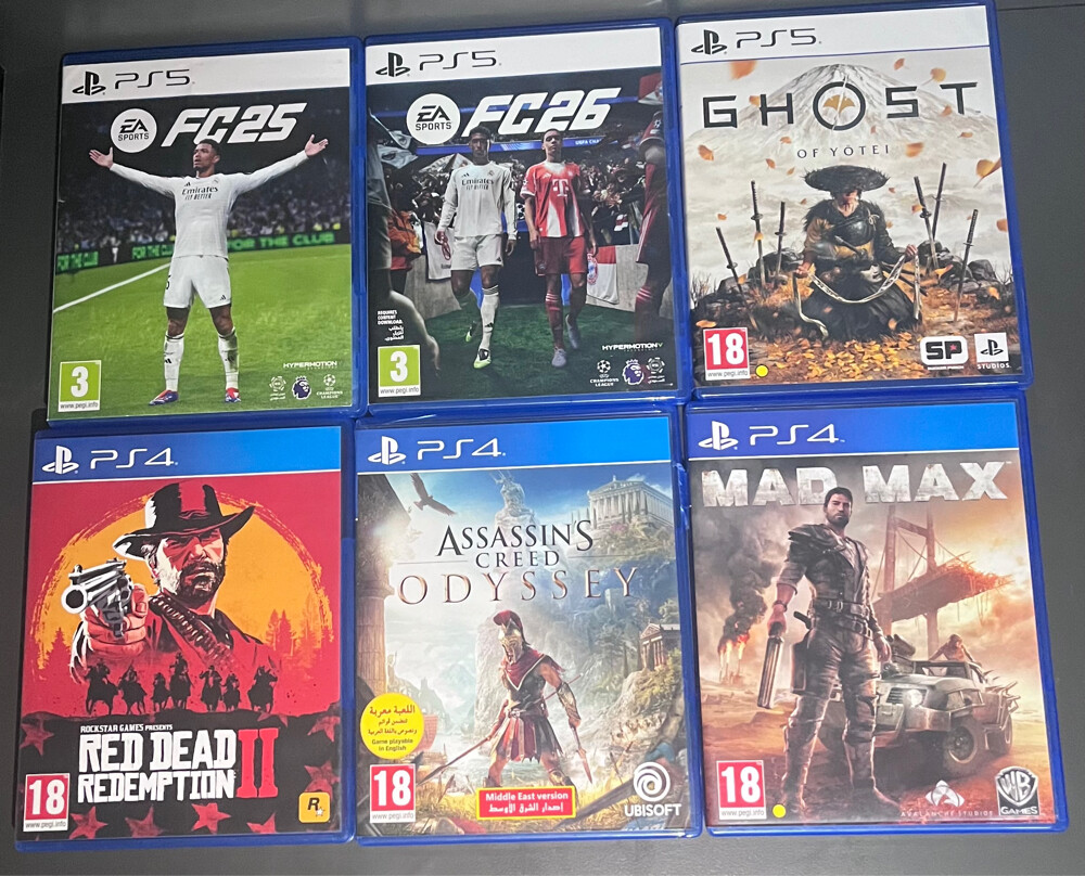 ps5 cds - 2