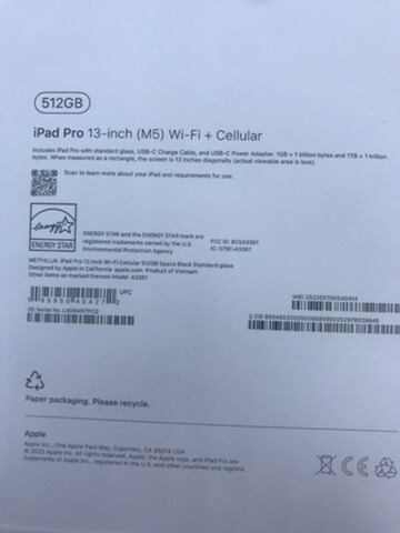 iPad Pro m5 SIM card - 2
