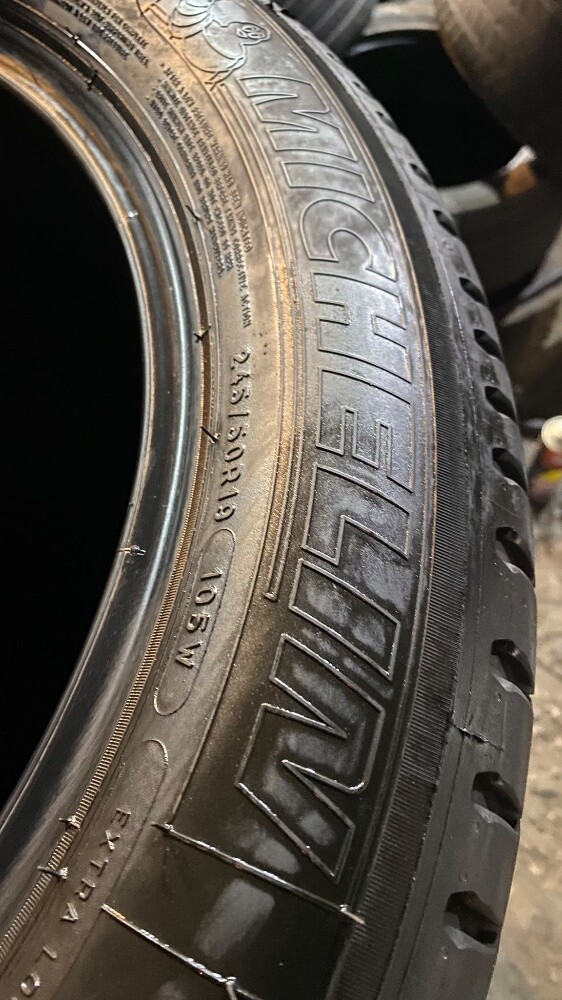 245/50/19# Michelin brand - 2
