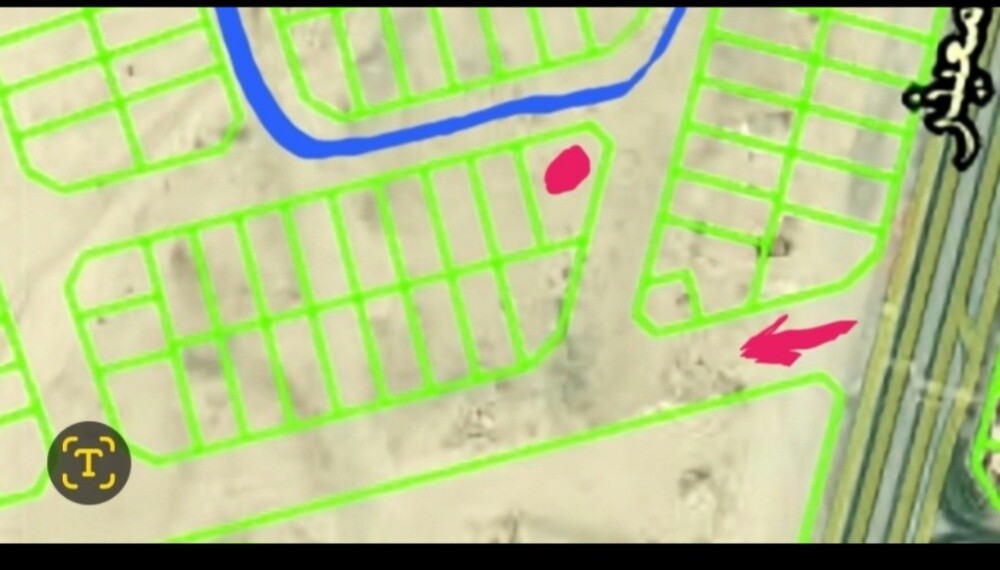 ارض الوكير شارعين زاويه - 2