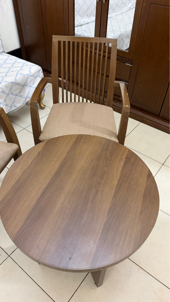 Coffee Table with 2 Chairs - 2