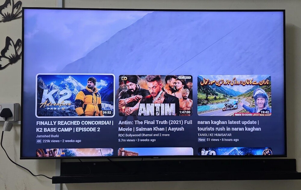 Samsung 55" QLED Led smart tv - 8