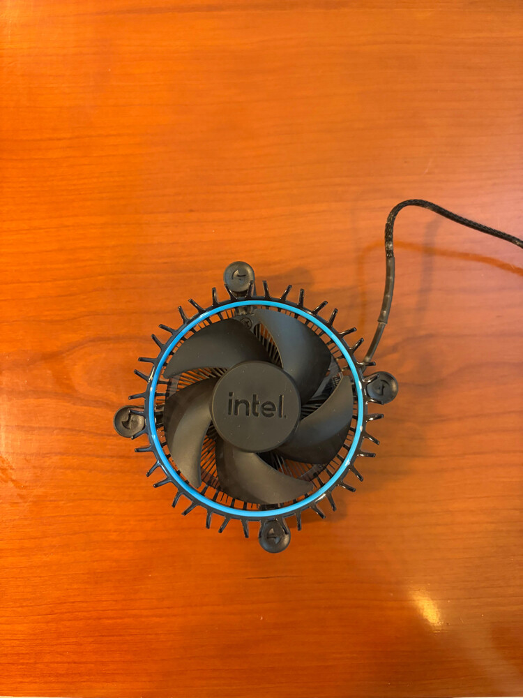 Original Intel Cooler - 1