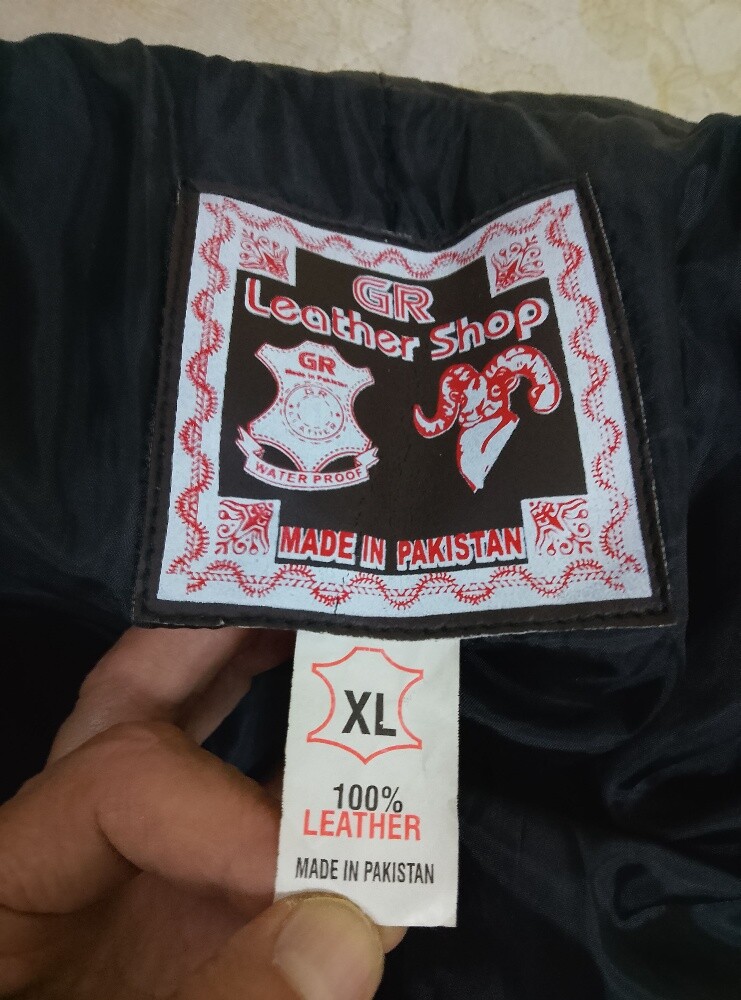 جاكيت جلد طبيعي أصلي 100% | جديد - 3