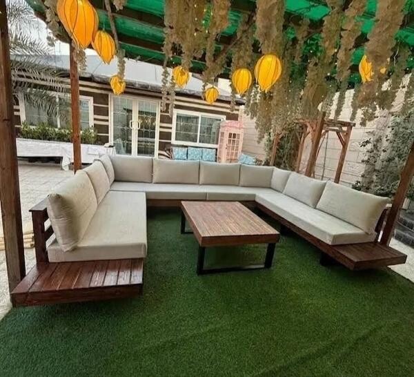 Elegant U-Shaped Sofa set - 2