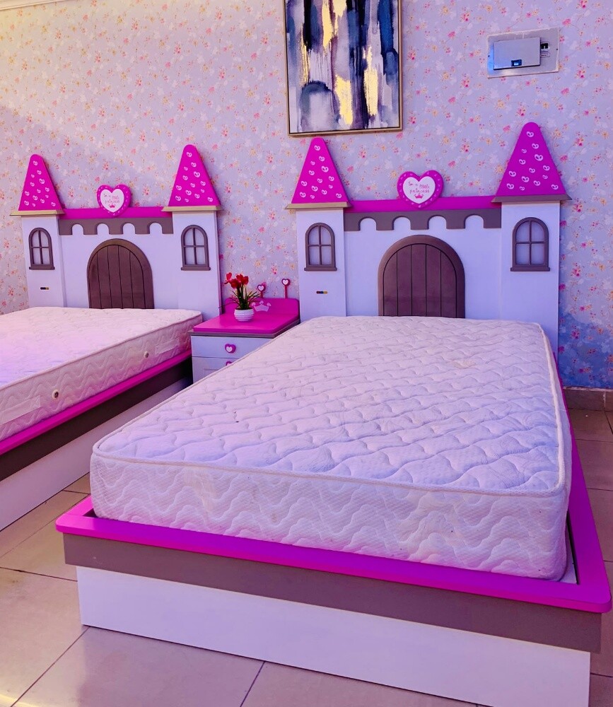 2 SINGLE BED WITH MATTRESS. - 8