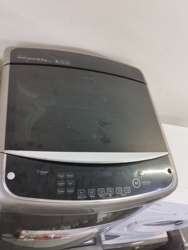 LG 15kg new model top laod machine - 2