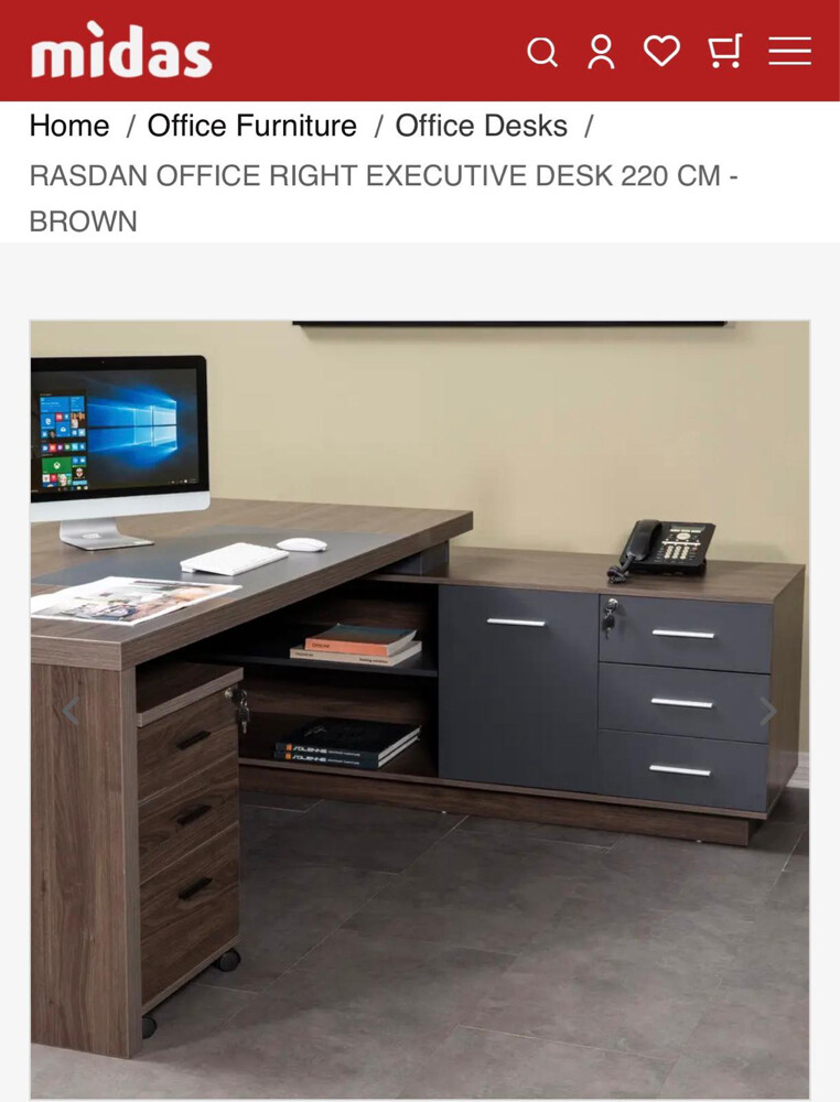 Used office full set furniture 3000 - 5
