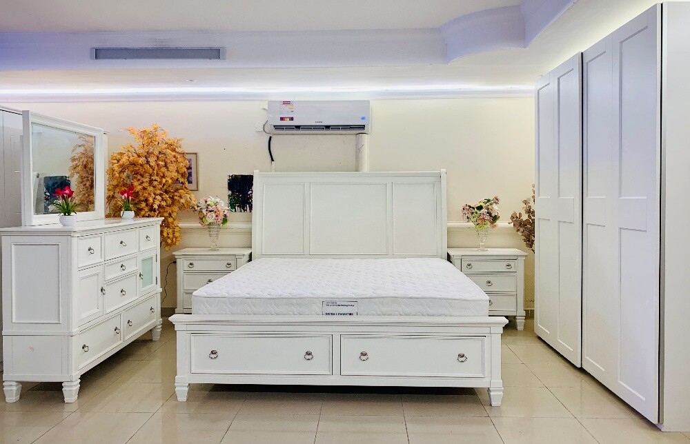 MIDAS PREMIUM  KING BEDROOM SET. - 9