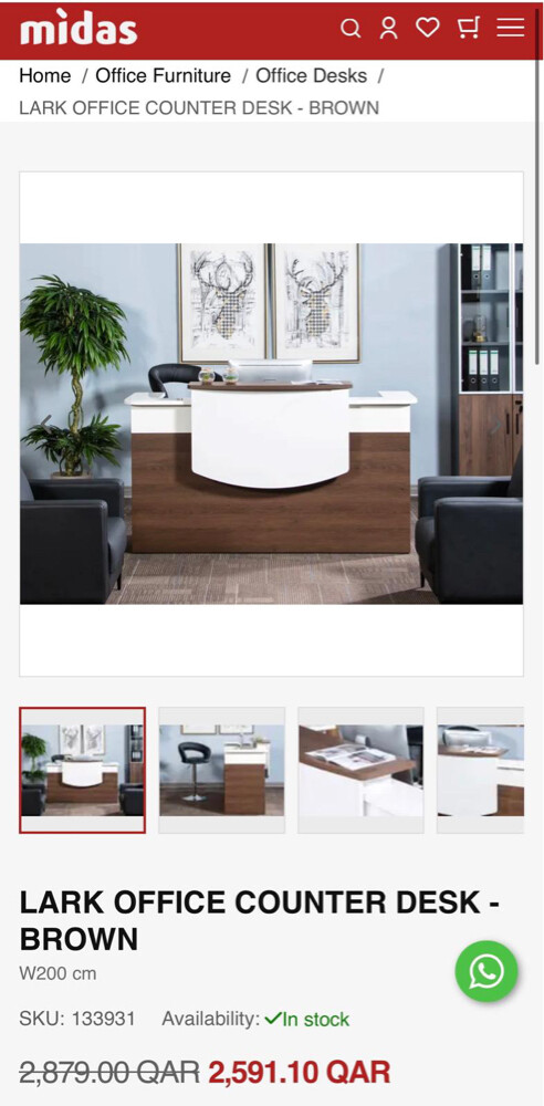 Used office furniture sale Qatar - 2