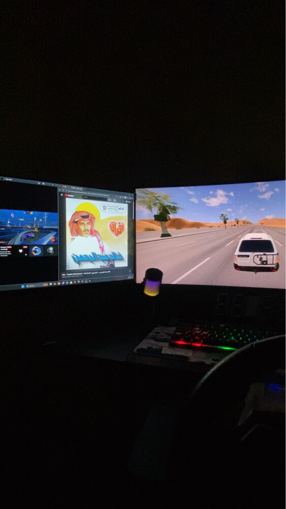 للبيع بي سي مع شاشتين - 3
