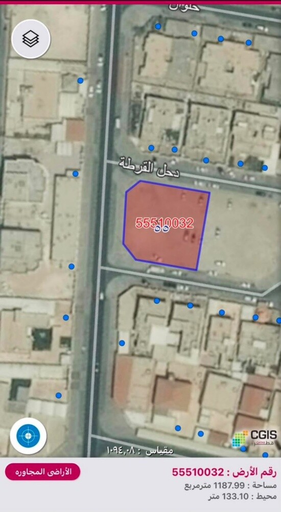 ارض للبيع موقع ممتاز في معيذر - 2