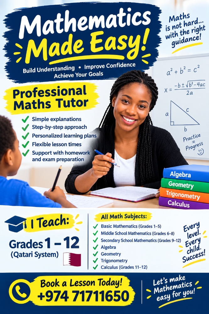 Mathematics Tutor - 1