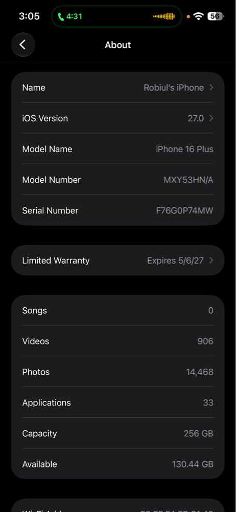 16 plus 256 gb - 1