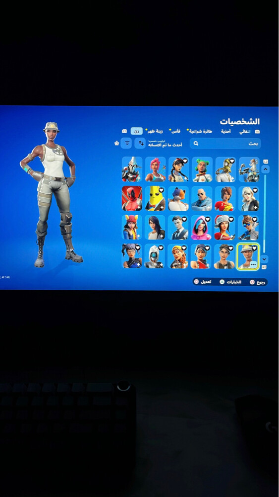 حساب فورت نايت ناادر 235سكن للبيع - 4