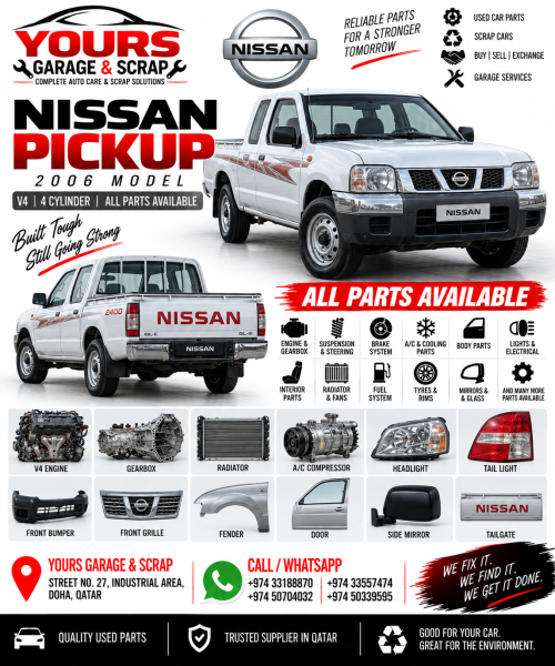 NISSAN PICKUP 2006 - 7