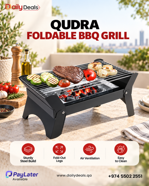 Qudra Foldable BBQ Grill - 1