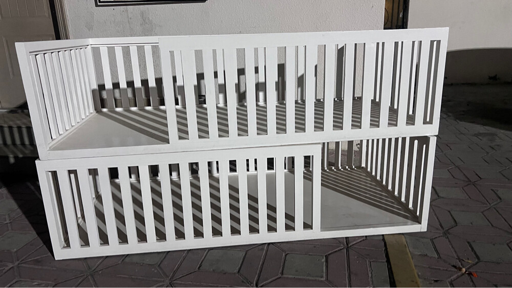 two singular beds - 1