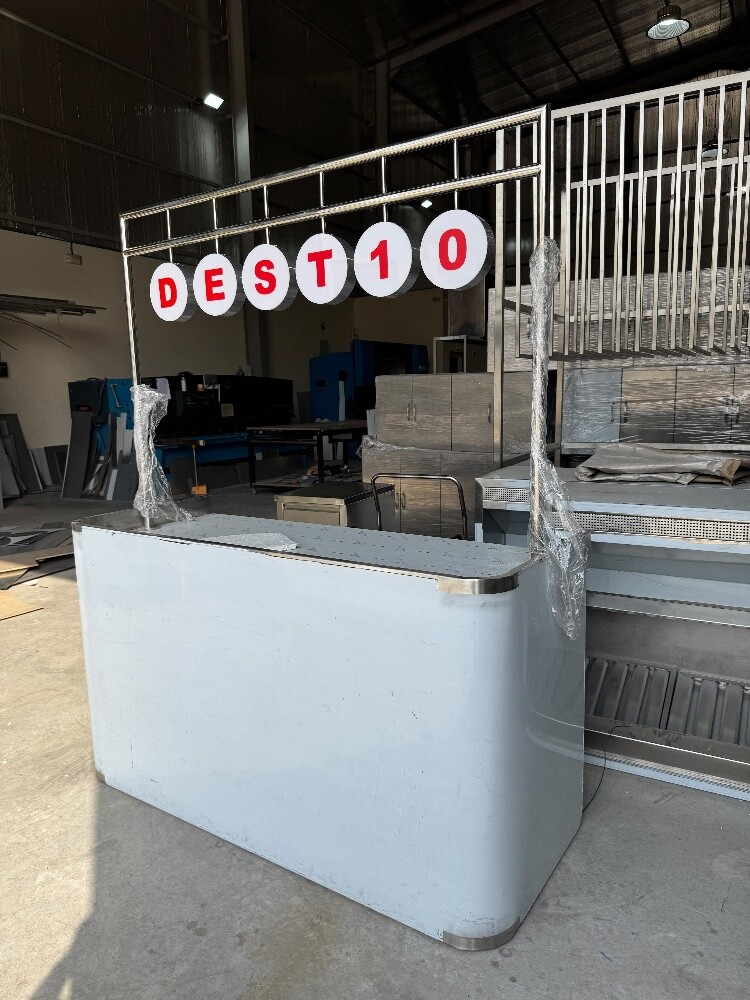 Custom made SS kiosk - 10