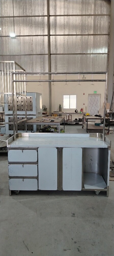 Custom made SS kiosk - 11