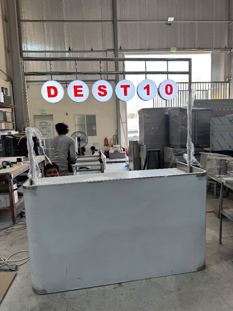 Custom made SS kiosk - 9