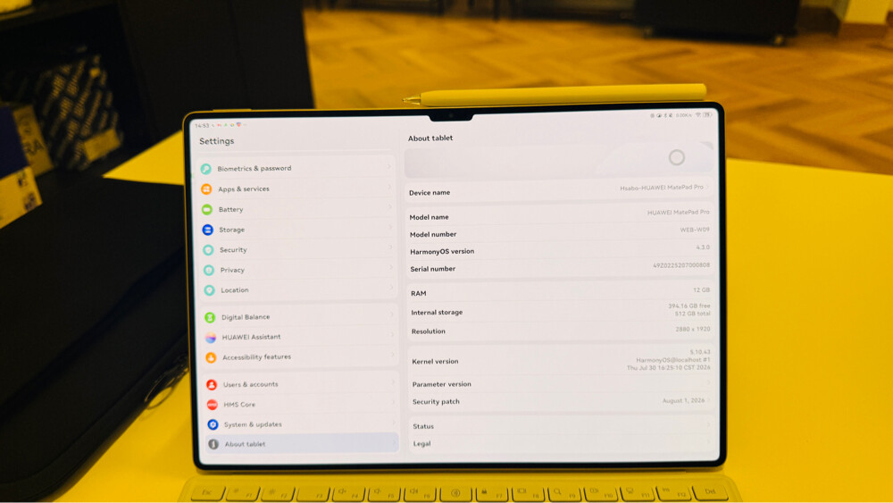 HUAWEI MatePad 13.2 512GB 12 RAM  - 6