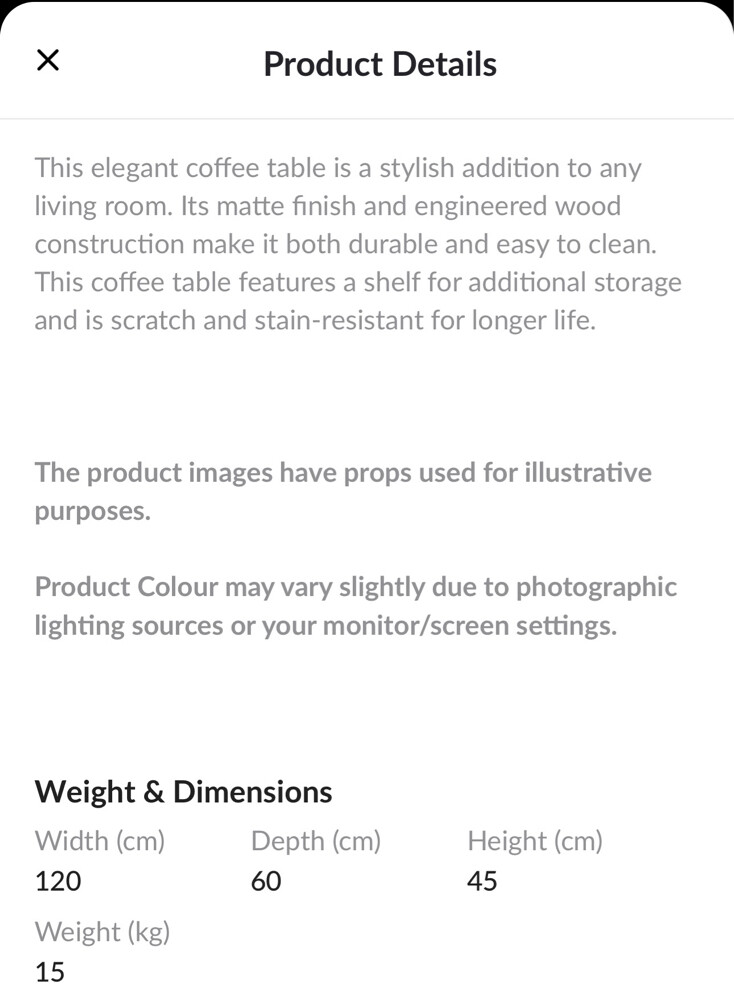 Coffee Table  - 8