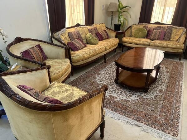 Sofa set without coffee table - 2