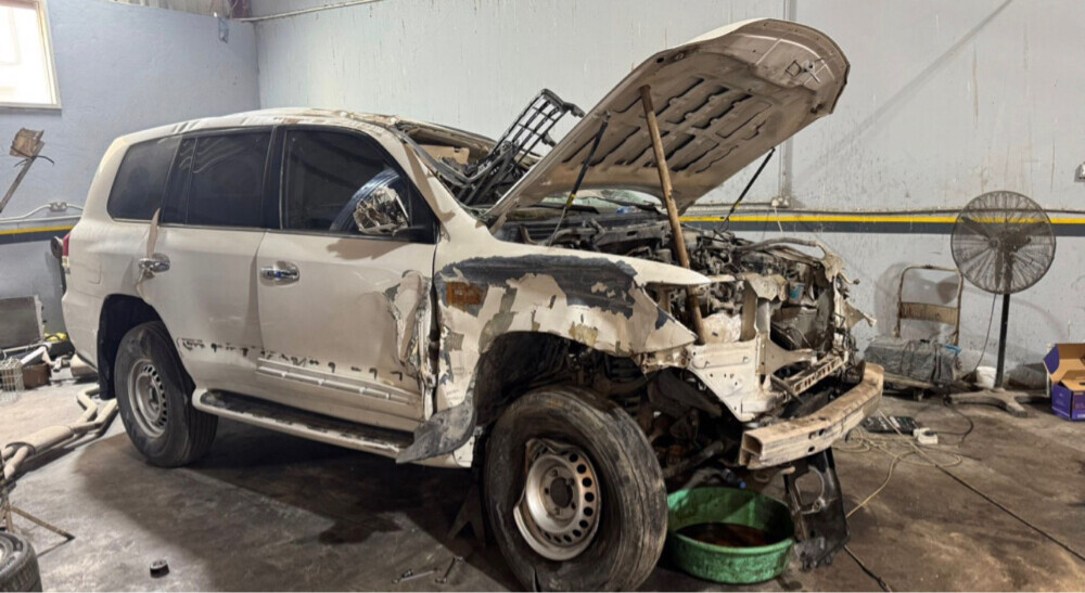 Lexus Lx570 scrap - 2