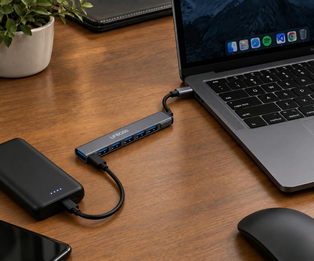 7 PORT USB-C HUB - 4