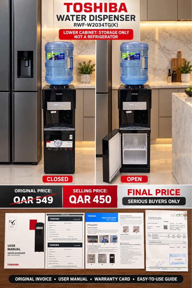 Dispenser Toshiba HOT & COLD  - 1