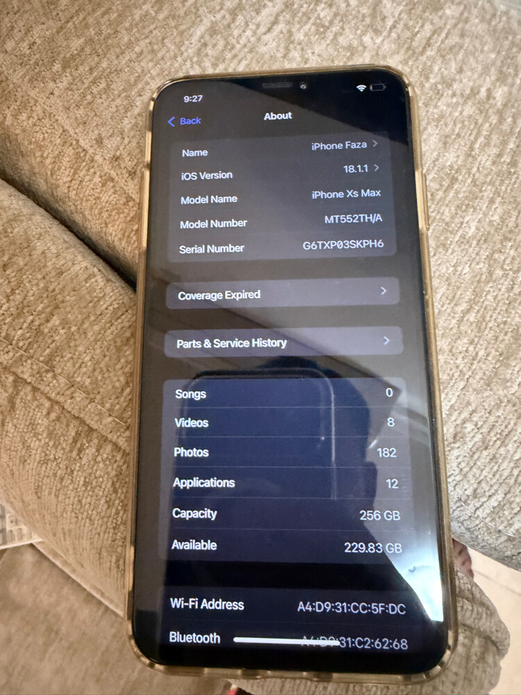 iPhone XS Max 256gb - 1