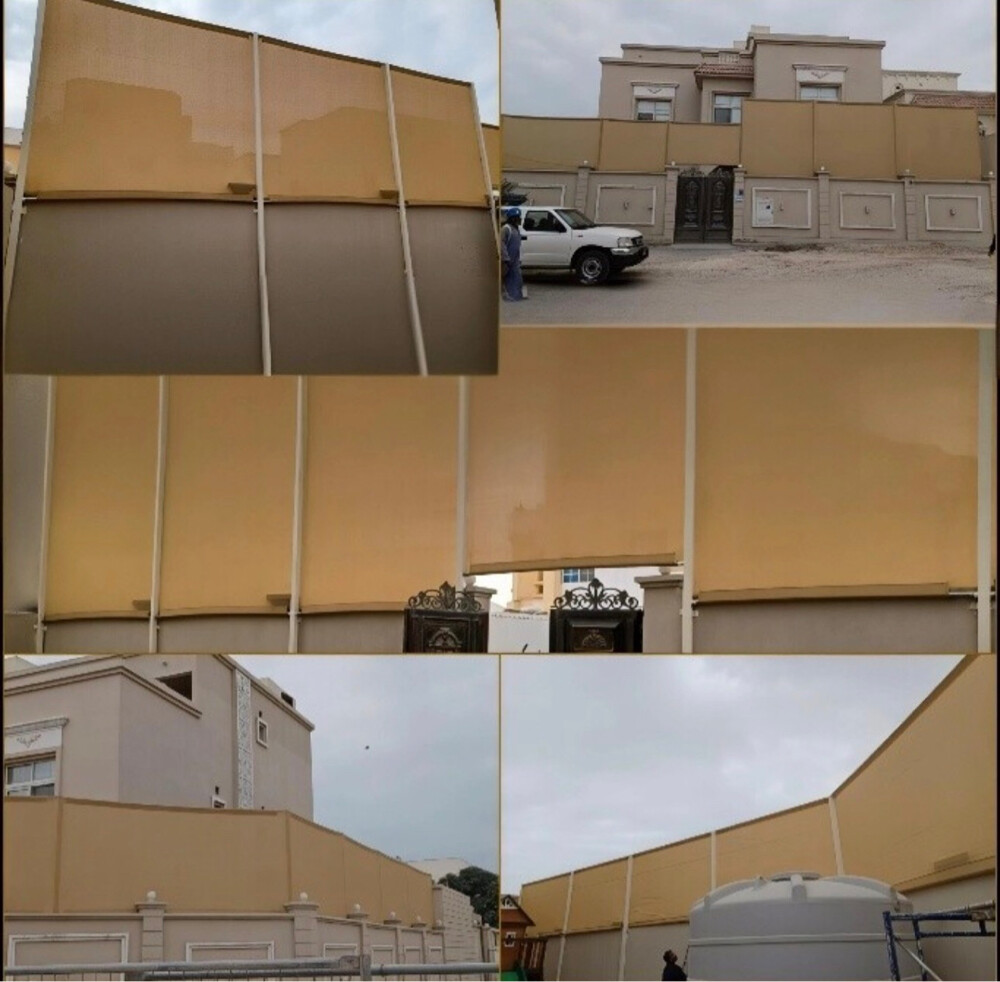 سواتر خشبيه وقماش - 10