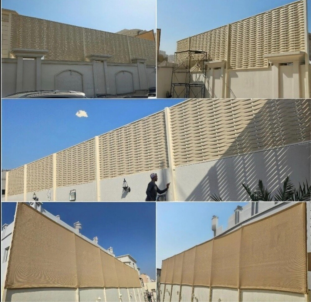 سواتر خشبيه وقماش - 12