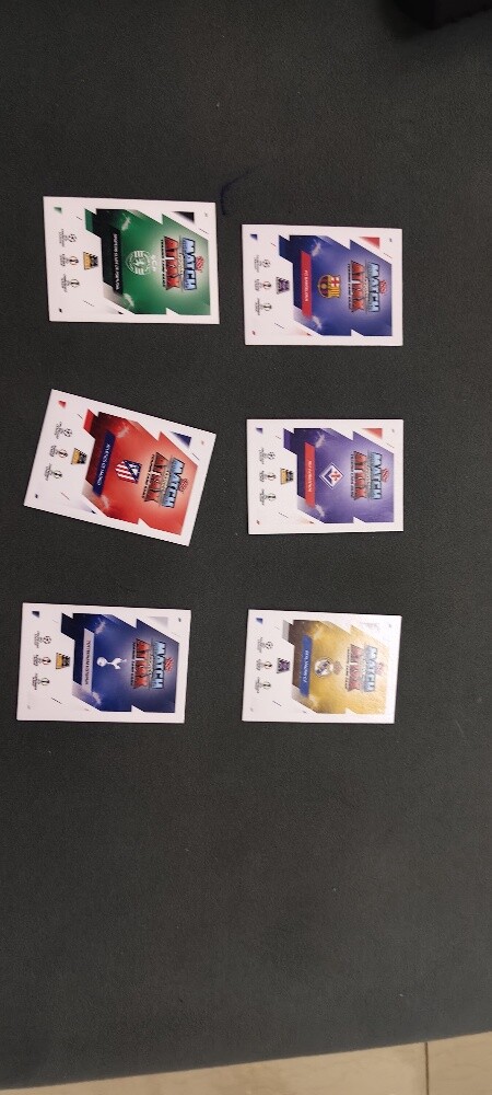 Match attax football cards - 2