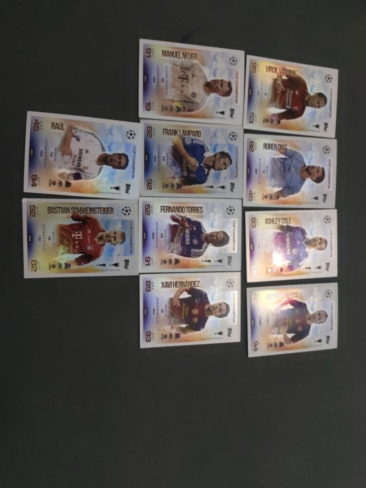 Match attax football card cup champ - 1