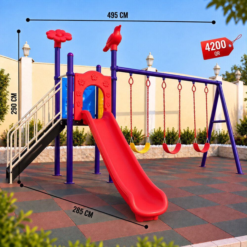 outdoor swings and slides - 11