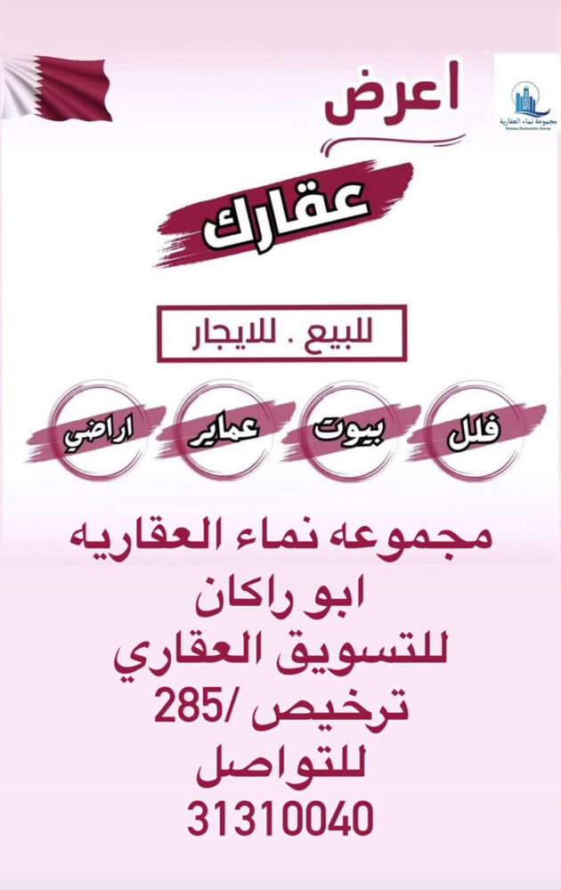 للبيع اراضي في الوكره  - 2