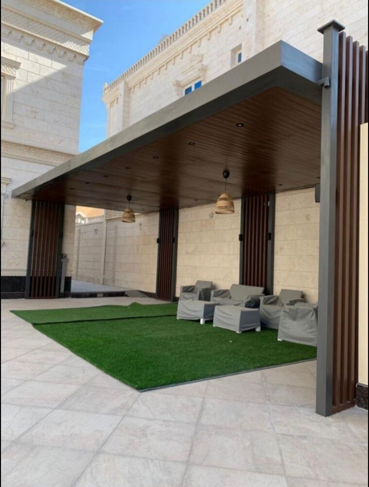 مظلات مواقف السيارات. تصميم عصري - 3