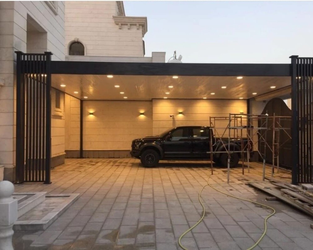 مظلات مواقف السيارات. تصميم عصري - 1