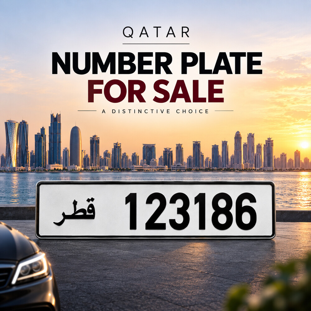 6-digit car number plate - 1