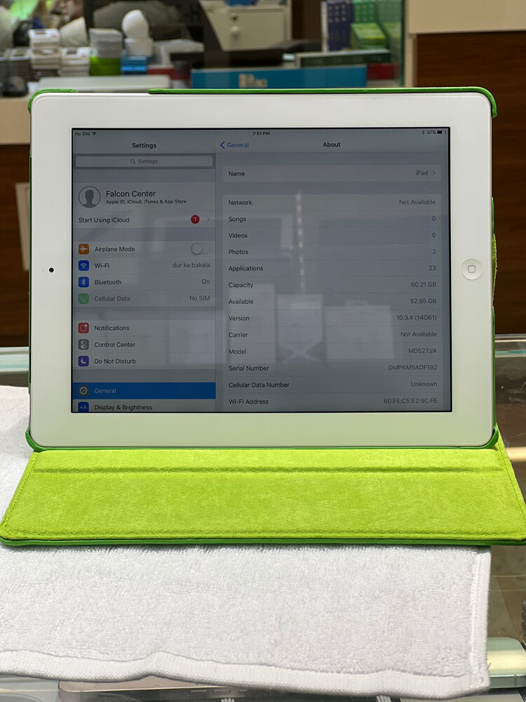 Apple iPad 4 Mix GB Sim plus WiFi - 2
