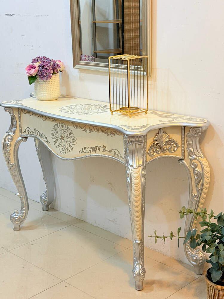 Luxury console table with mirror - 4